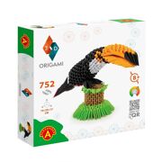 Origami 3D Toekan 752 stuks - Alexander Toys AT2558
